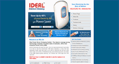 Desktop Screenshot of idealpowersaver.in